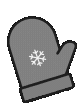Graychristmasgloves emote for Discord