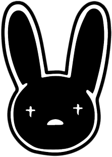 Badbunnylog emote for Discord