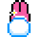 MyMelodySnowMan emote for Discord