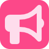 PinkEmojiStaff emote for Discord