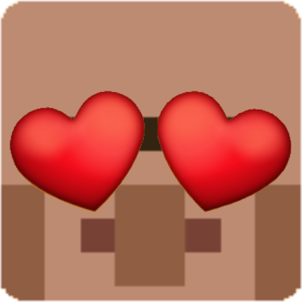 HeartEyesVillager emote for Discord