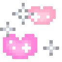 GlitterHearts emote for Discord