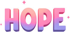 Hopetext emote for Discord