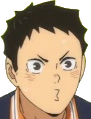 HaikyuuDaichi emote for Discord