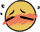 embarrassedblush emote for Discord