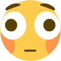 distortedface emote for Discord