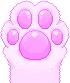 PinkPawBounce emote for Discord
