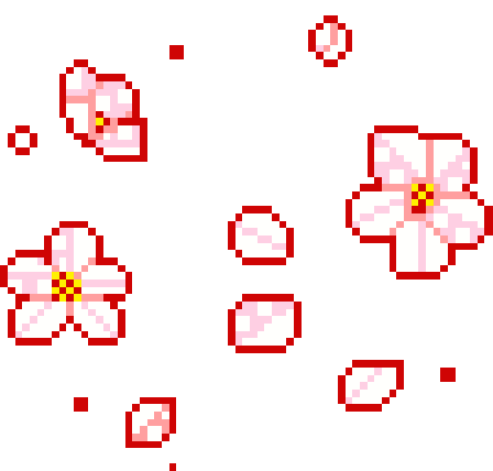 VividPinkPetalsBurst emote for Discord