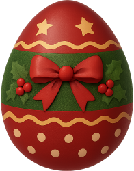 Christmasegg emote for Discord