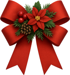 Christmasbow emote for Discord