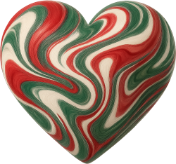 Christmasmarbleheart emote for Discord
