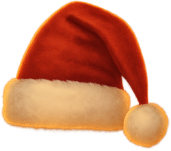 Glowingchristmashat emote for Discord