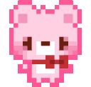 PinkBearSparkle emote for Discord
