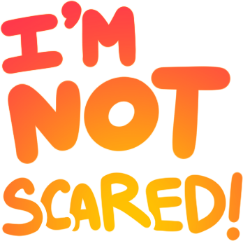 imNOTscared emote for Discord