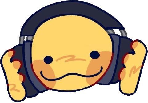 Headphones static emote