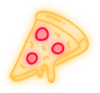 neon_pizza emote for Discord
