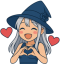 aiko_love emote for Discord
