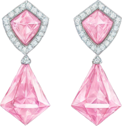 Diamondpinkearrings emote for Discord