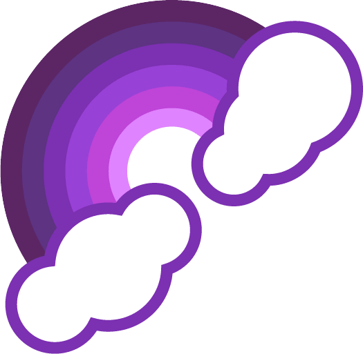 PurpleRainbow emote for Discord