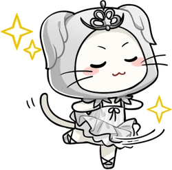 MomoBallet emote for Discord