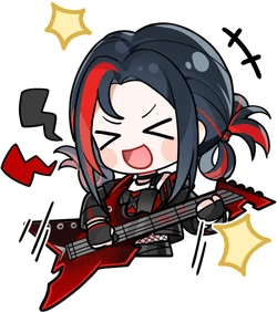 NikkiRockstar emote for Discord