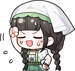 NikkiHardWork emote for Discord