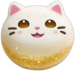 Glitterricecakemochi emote for Discord
