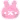 pink_bunny emote for Discord