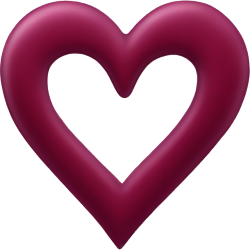 Burgundyheart emote for Discord