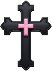 Blackpinkcross emote for Discord