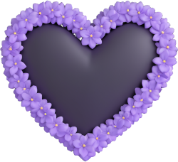 Purpleblackheart emote for Discord