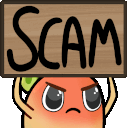 SCAMMED emote for Discord