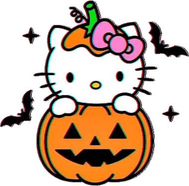 hellokitty_pumpkin emote for Discord