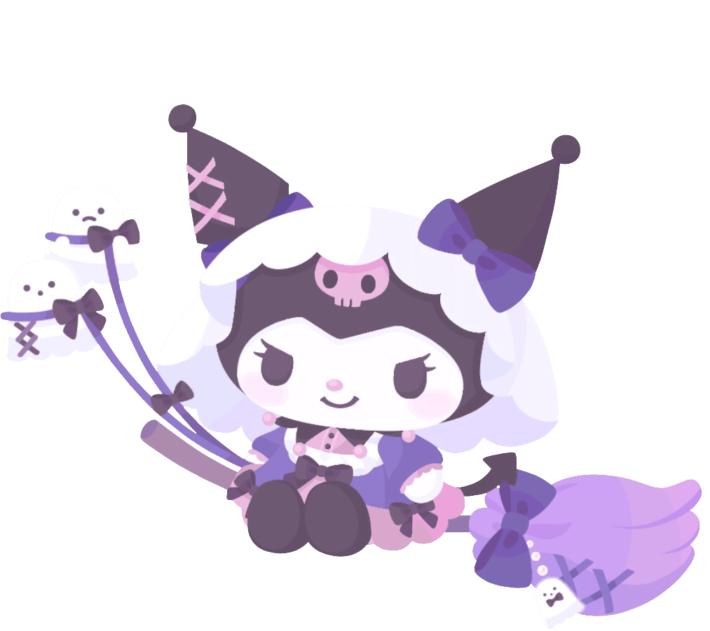 kuromi_witch emote for Discord