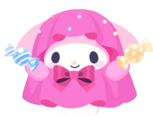 mymelody_pink_ghost emote for Discord