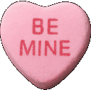 Be_mine_heart_gif emote for Discord