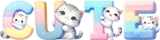 Cute_cat_text emote for Discord