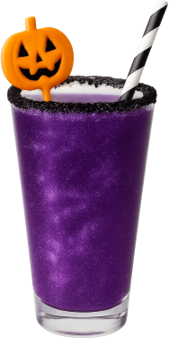 Purplehalloweendrink emote for Discord