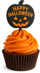 Happyhalloweencupcake emote for Discord