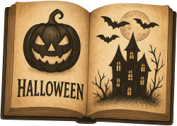 Halloweenbook2 emote for Discord