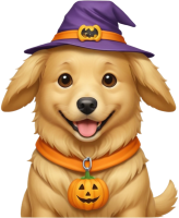 Halloween_dog emote for Discord