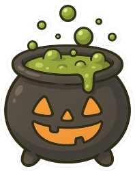 Halloween_cauldron emote for Discord