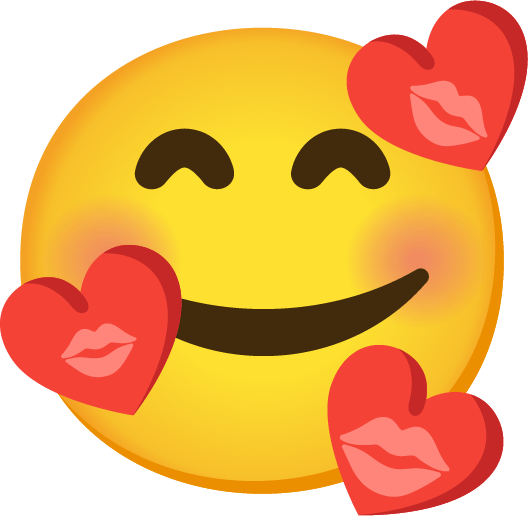 kisshearteyes emote for Discord