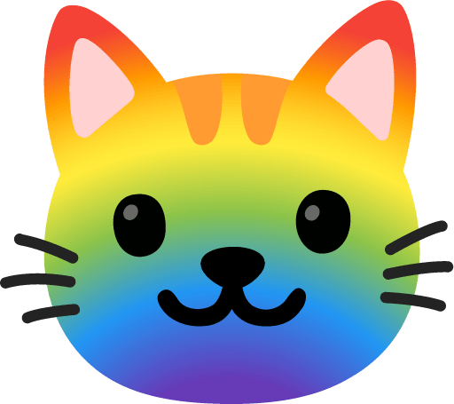 Happyrainbowcat emote for Discord
