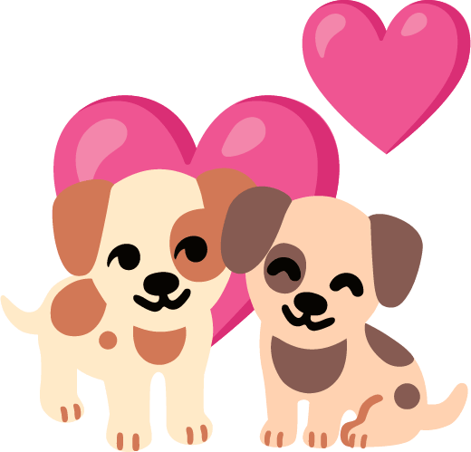 Dogcouple emote for Discord
