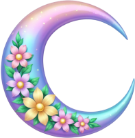 Beautifulflowermoon emote for Discord