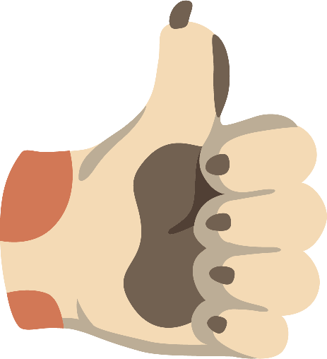 Dogpaw emote for Discord