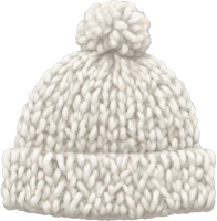 Whiteknittedwoolcap emote for Discord