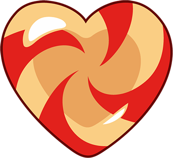 PeppermintHeart emote for Discord