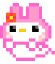 MyMelody emote for Discord